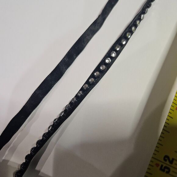 New BCBG Paris MAXI Dress with Color Block Rhinestone Straps Size 2 - Picture 8 of 12